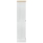 vidaXL Ντουλάπες Λευκό 55 x 38 x 170 εκ Στερεά ξυλεία πεύκου