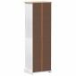 vidaXL Ντουλάπες Λευκό 55 x 38 x 170 εκ Στερεά ξυλεία πεύκου