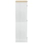 vidaXL Ντουλάπες Λευκό 76 x 50 x 170 εκ. Στερεά ξυλεία πεύκου