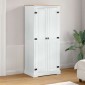 vidaXL Ντουλάπες Λευκό 76 x 50 x 170 εκ. Στερεά ξυλεία πεύκου