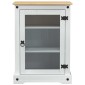 vidaXL Ηχοσύστημα ντουλάπι Λευκό 60 x 50 x 82 εκ Στερεά ξυλεία πεύκου
