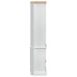 vidaXL Highboard Λευκό 74 x 38 x 170 εκ. Στερεά ξυλεία πεύκου