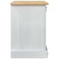 vidaXL Ντουλάπα Παπουτσιών με ράφι Corona Λευκό 99 x 32 x 49 εκ.