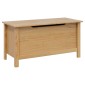 vidaXL Κουτί αποθήκευσης HILL Μέλι Καφέ 90 x 40 x 45 cm Στερεό πεύκο