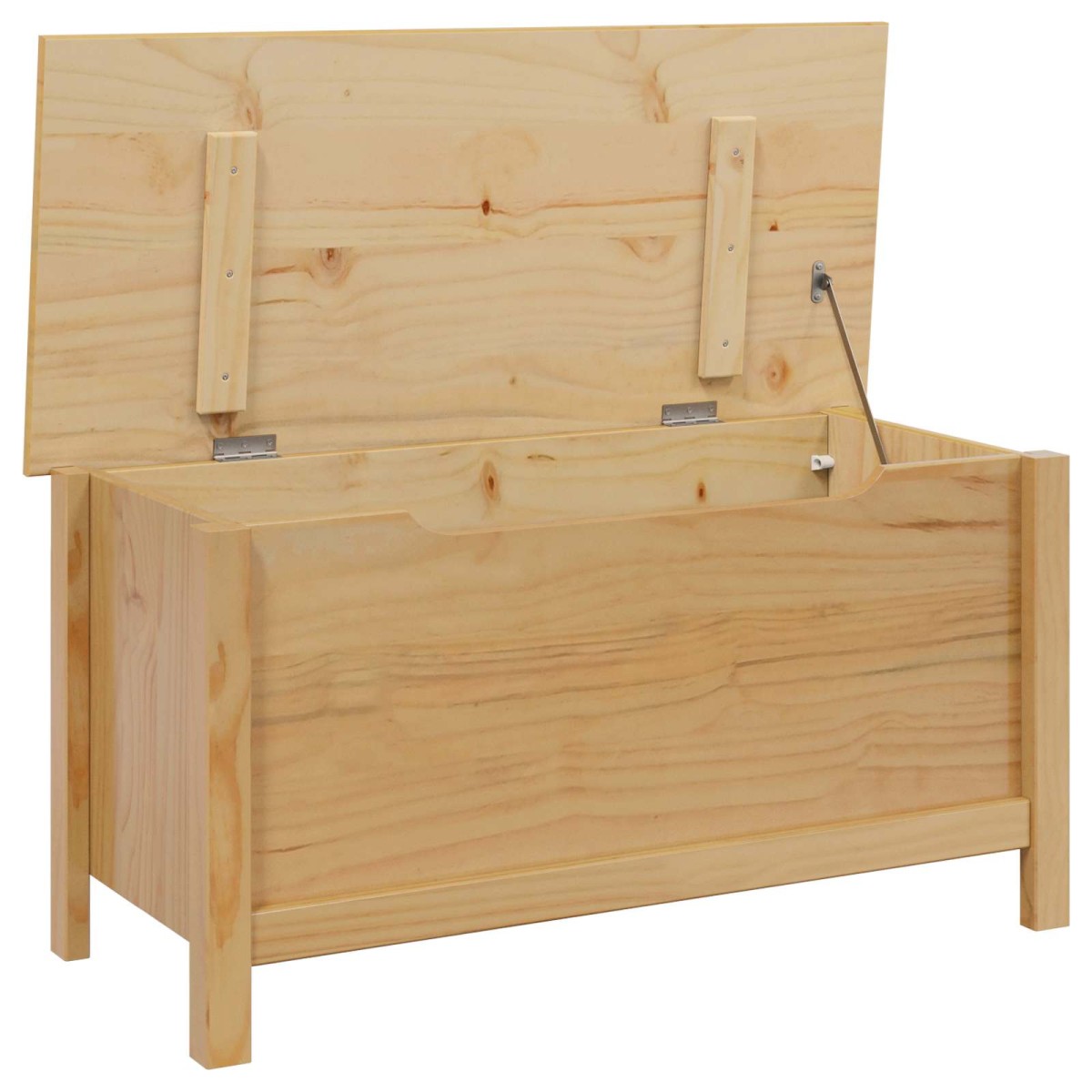 vidaXL Κουτί αποθήκευσης HILL Μέλι Καφέ 90 x 40 x 45 cm Στερεό πεύκο