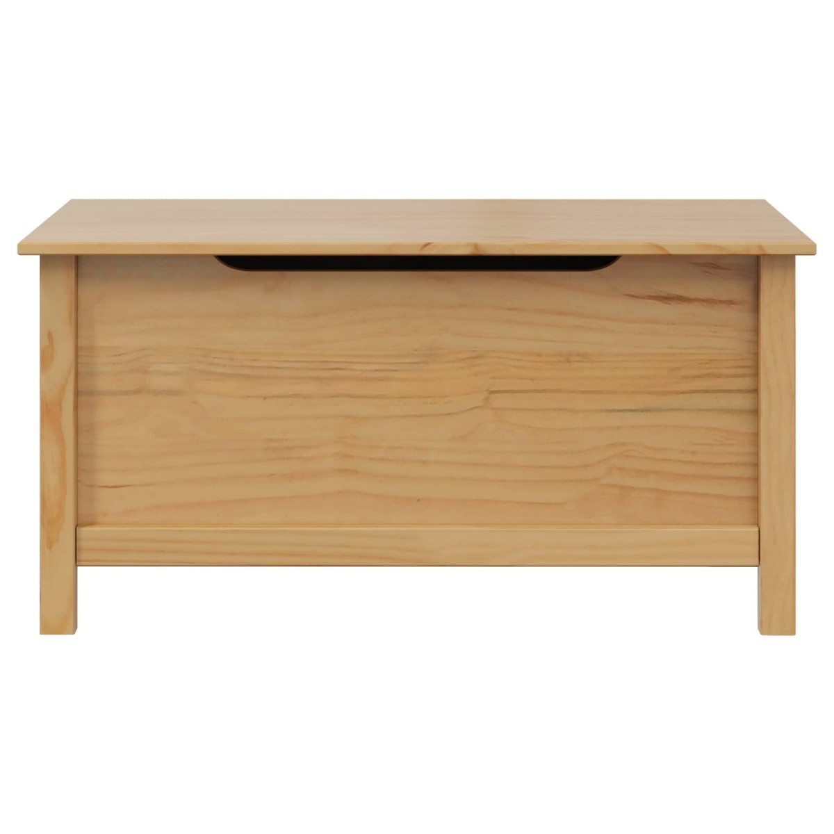 vidaXL Κουτί αποθήκευσης HILL Μέλι Καφέ 90 x 40 x 45 cm Στερεό πεύκο