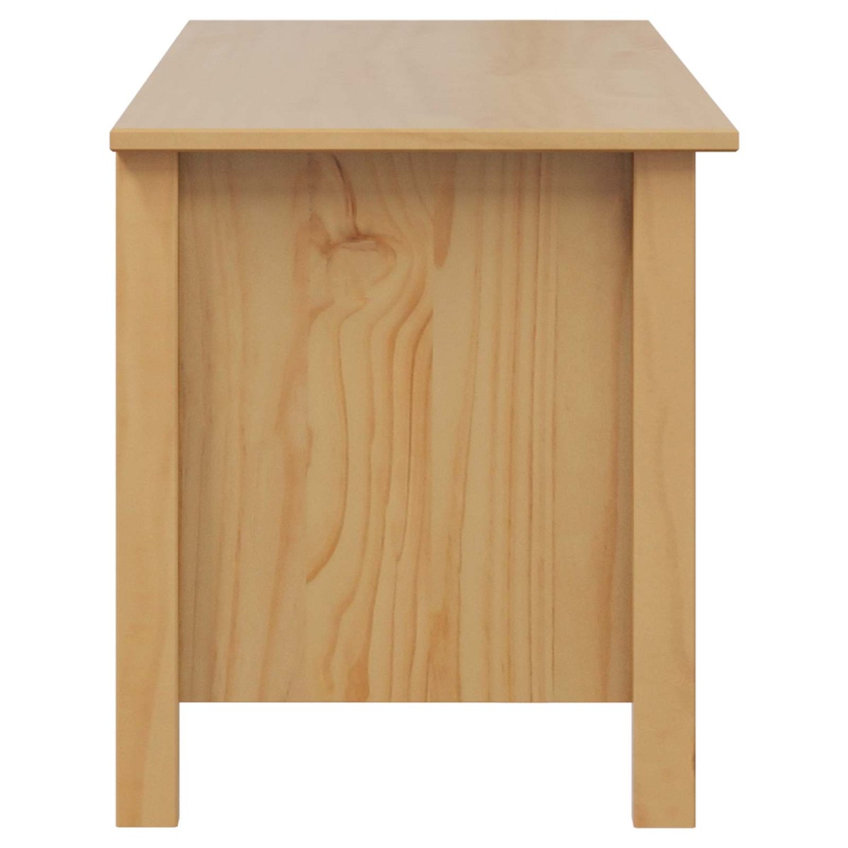 vidaXL Κουτί αποθήκευσης HILL Μέλι Καφέ 90 x 40 x 45 cm Στερεό πεύκο