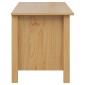 vidaXL Κουτί αποθήκευσης HILL Μέλι Καφέ 90 x 40 x 45 cm Στερεό πεύκο