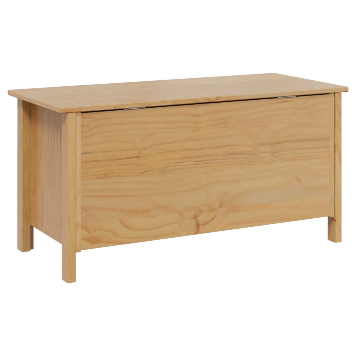 vidaXL Κουτί αποθήκευσης HILL Μέλι Καφέ 90 x 40 x 45 cm Στερεό πεύκο