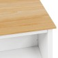 vidaXL Νησιά Κουζίνας HILL Λευκός 112 x 66 x 90 εκ Στερεό πεύκο