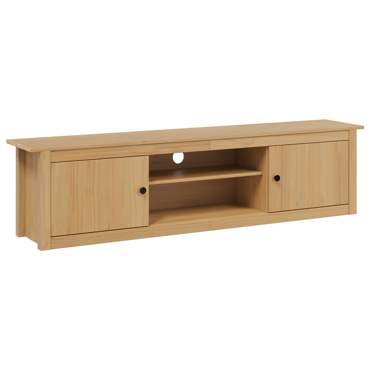vidaXL Ράφι τηλεόρασης HILL Μέλι Καφέ 158 x 40 x 39.5 εκ. Στερεό πεύκο