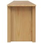 vidaXL Ράφι τηλεόρασης HILL Μέλι Καφέ 158 x 40 x 39.5 εκ. Στερεό πεύκο