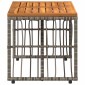 vidaXL Εξωτερικό Τραπέζι Γκρι 80 x 40 x 40 cm
