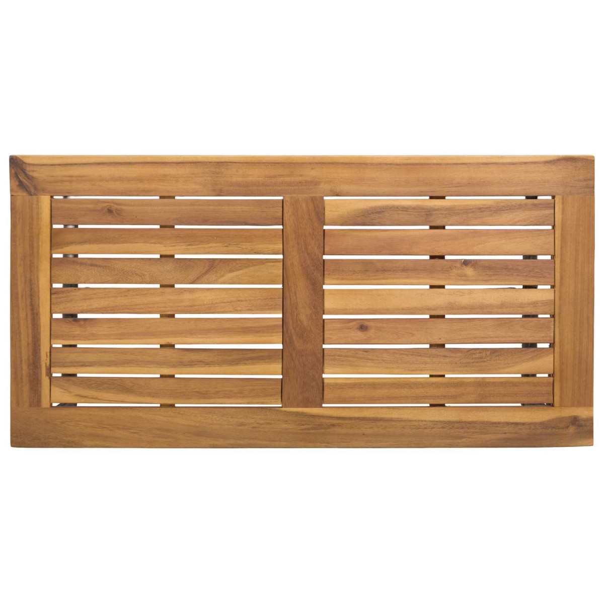 vidaXL Εξωτερικό Τραπέζι Γκρι και Καφέ 80 x 40 x 40 cm συνθετικό ρατάν