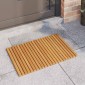 vidaXL Πατάκι μπάνιου Καφέ 60 x 40 cm Στερεό Ξύλο Ακακίας