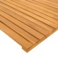 vidaXL Πατάκι μπάνιου Μονόχρωμο Καφέ 80 x 50 cm Στερεό Ξύλο Ακακίας