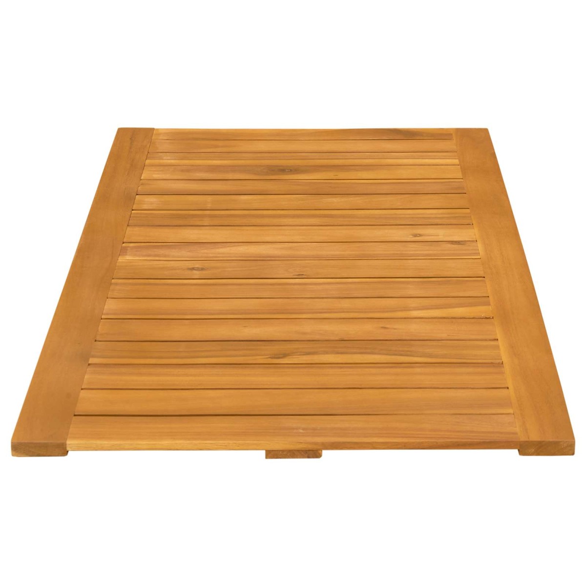 vidaXL Πατάκι μπάνιου Μονόχρωμο Καφέ 100 x 55 cm Στερεό Ξύλο Ακακίας