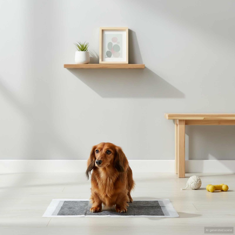 vidaXL Μη υφαντό ύφασμα για εκπαίδευση κατοικίδιου 200 τμχ. 60 x 60 cm