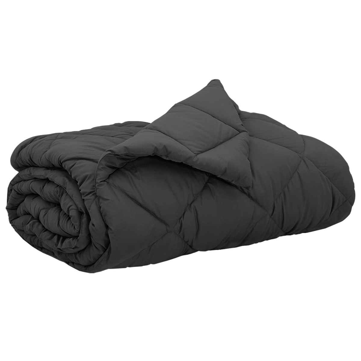 vidaXL Καλοκαιρινό Παπλωματοθήκη 220 x 240 cm Καλοκαίρι Ανθρακί
