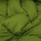 vidaXL Καλοκαιρινό Παπλωματοθήκη 220 x 140 cm Καλοκαίρι Πράσινο