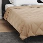 vidaXL Καλοκαιρινό Παπλωματοθήκη 220 x 240 cm Καλοκαίρι Taupe