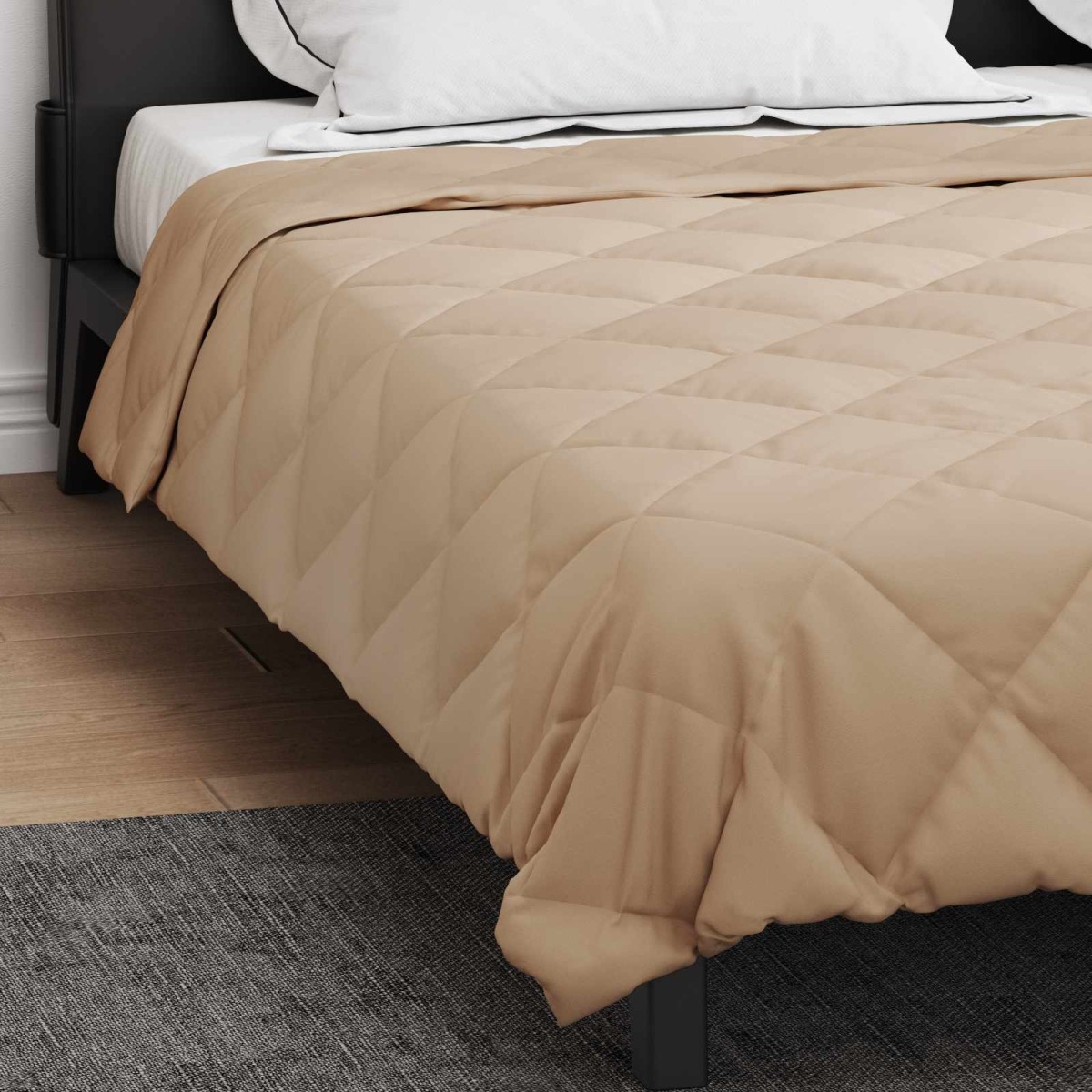 vidaXL Κουβέρτα ολόκληρου του χρόνου 200 x 240 cm 300 gsm Taupe