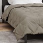 vidaXL Κουβέρτα ολόκληρου του χρόνου 140 x 200 cm 300 gsm Ανοιχτό γκρι