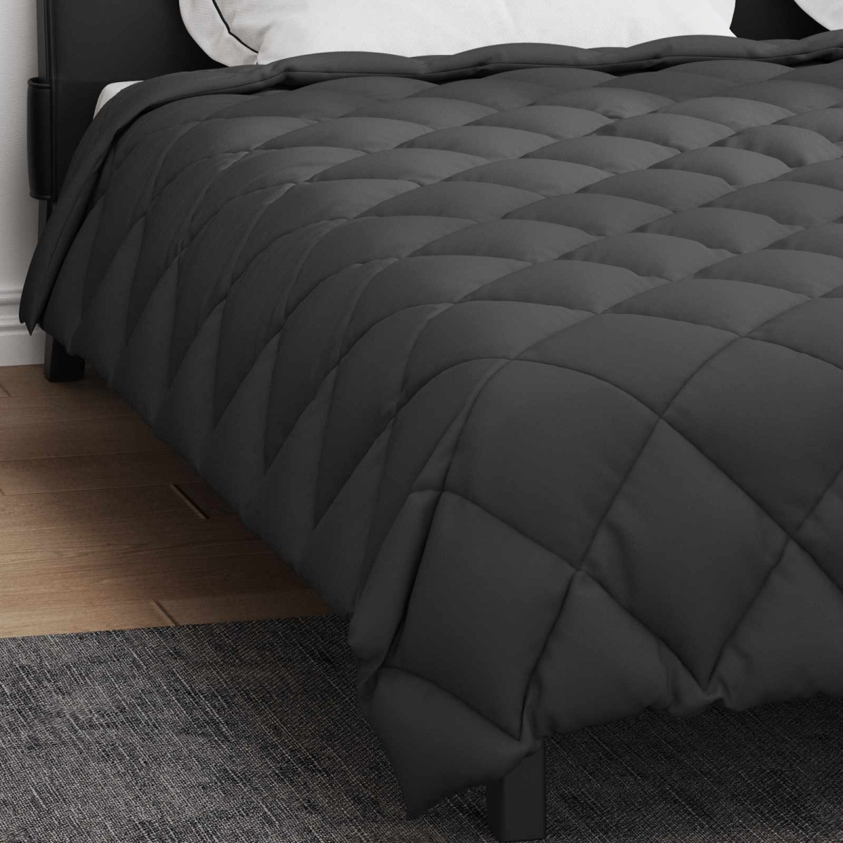 vidaXL Χειμερινό Παπλωματοθήκη 220 x 260 cm 450 gsm Ανθρακί