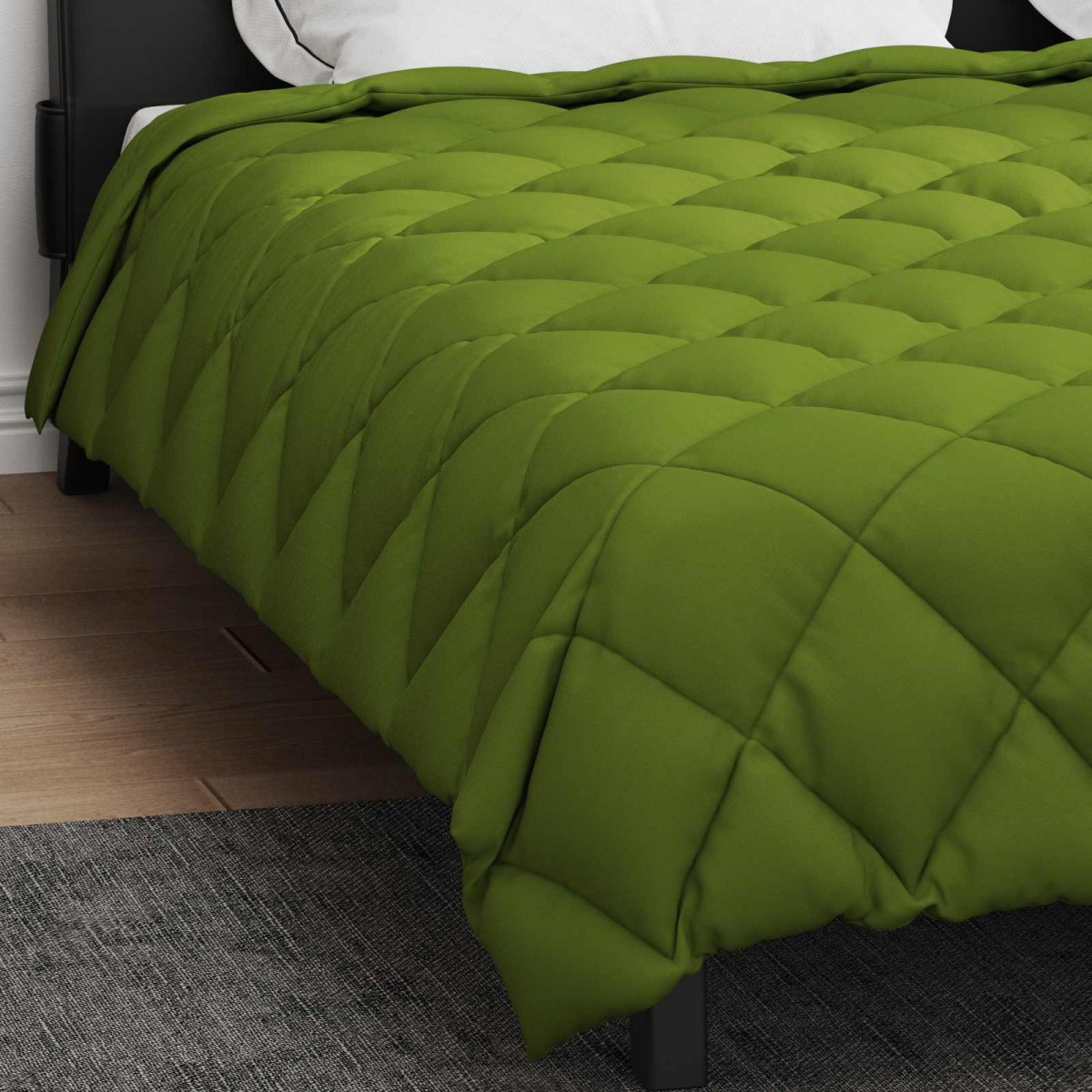 vidaXL Χειμερινό Παπλωματοθήκη 200 x 220 cm 450 gsm Πράσινο