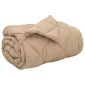 vidaXL Χειμερινό Παπλωματοθήκη 135 x 220 εκ. 450 gsm Taupe