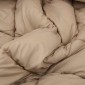 vidaXL Χειμερινό Παπλωματοθήκη 155 x 220 cm 450 gsm Taupe