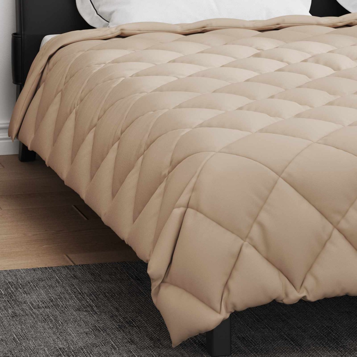 vidaXL Χειμερινό Παπλωματοθήκη 200 x 220 cm 450 gsm Taupe
