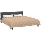 vidaXL Χειμερινό Παπλωματοθήκη 220 x 240 cm 450 gsm Taupe