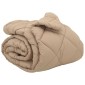 vidaXL Χειμερινό Παπλωματοθήκη 240 x 260 εκ. 450 gsm Taupe