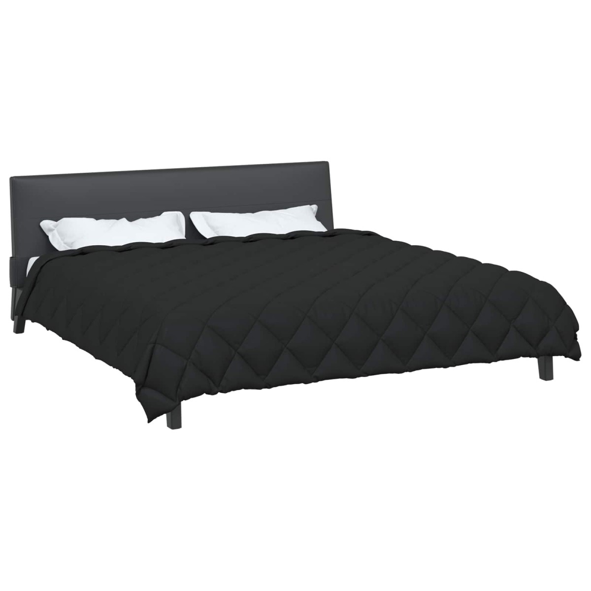 vidaXL Χειμερινό Παπλωματοθήκη 220 x 240 cm 450 gsm Μαύρο