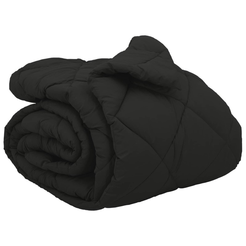 vidaXL Χειμερινό Παπλωματοθήκη 240 x 260 εκ. 450 gsm Μαύρο