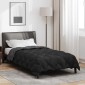 vidaXL Χειμερινό Παπλωματοθήκη 155 x 220 cm 450 gsm Μαύρο και Ανθρακί