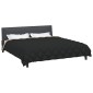 vidaXL Χειμερινό Παπλωματοθήκη 200 x 240 cm 450 gsm Μαύρο και Ταμπά