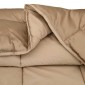 vidaXL Καλοκαιρινό Παπλωματοθήκη Χρυσό 200 x 220 cm