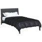 vidaXL Κουβέρτα ολόκληρου του χρόνου 155 x 220 cm 300 gsm Μαύρο