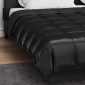 vidaXL Κουβέρτα ολόκληρου του χρόνου 220 x 240 cm 300 gsm Μαύρο