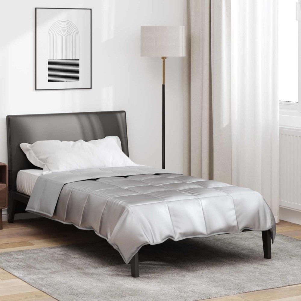 vidaXL Κουβέρτα ολόκληρου του χρόνου 155 x 200 εκ. 300 gsm Ασημί