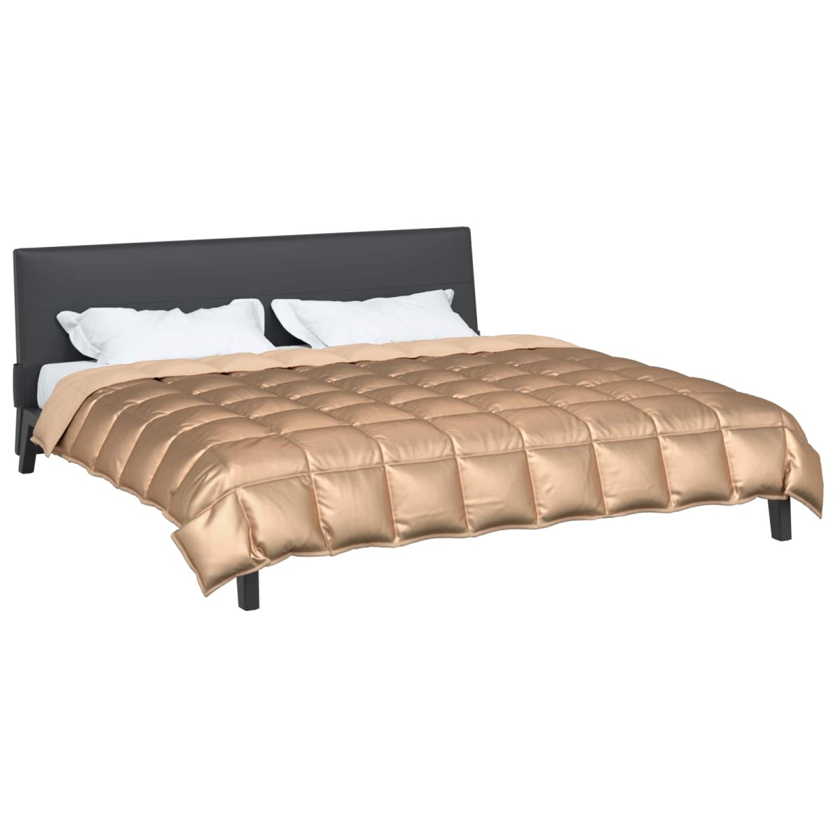 vidaXL Χειμερινό Παπλωματοθήκη 200 x 240 cm 450 gsm Χρυσό