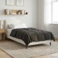vidaXL Καλοκαιρινό Παπλωματοθήκη 155 x 220 cm Καλοκαίρι Ανθρακί