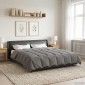vidaXL Καλοκαιρινό Παπλωματοθήκη 220 x 240 cm Καλοκαίρι Ανοιχτό γκρι