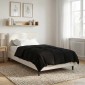 vidaXL Καλοκαιρινό Παπλωματοθήκη 140 x 200 cm Καλοκαίρι Μαύρο