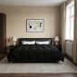 vidaXL Καλοκαιρινό Παπλωματοθήκη 200 x 220 cm Καλοκαίρι Μαύρο