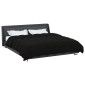 vidaXL Καλοκαιρινό Παπλωματοθήκη 220 x 240 cm Καλοκαίρι Μαύρο