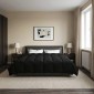 vidaXL Καλοκαιρινό Παπλωματοθήκη 220 x 240 cm Καλοκαίρι Μαύρο