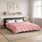vidaXL Καλοκαιρινό Παπλωματοθήκη 200 x 220 cm Καλοκαίρι Ροζ